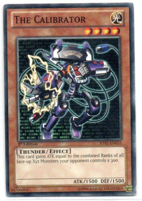 Yu-Gi-Oh! - The Calibrator - 1st Ed/Common - Judgment of the Light (JOTL-EN035)