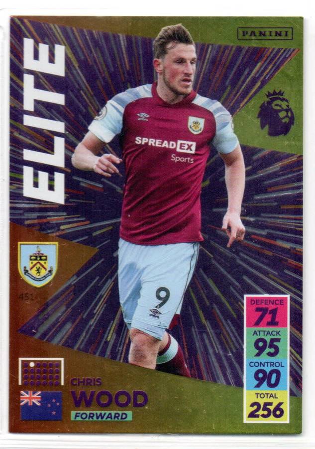 Panini Premier League 2021/22 / XL Adrenalyn - Burnley - 9 Cards