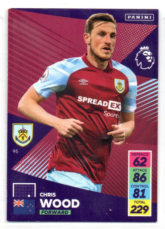 Panini Premier League 2021/22 / XL Adrenalyn - Burnley - 9 Cards