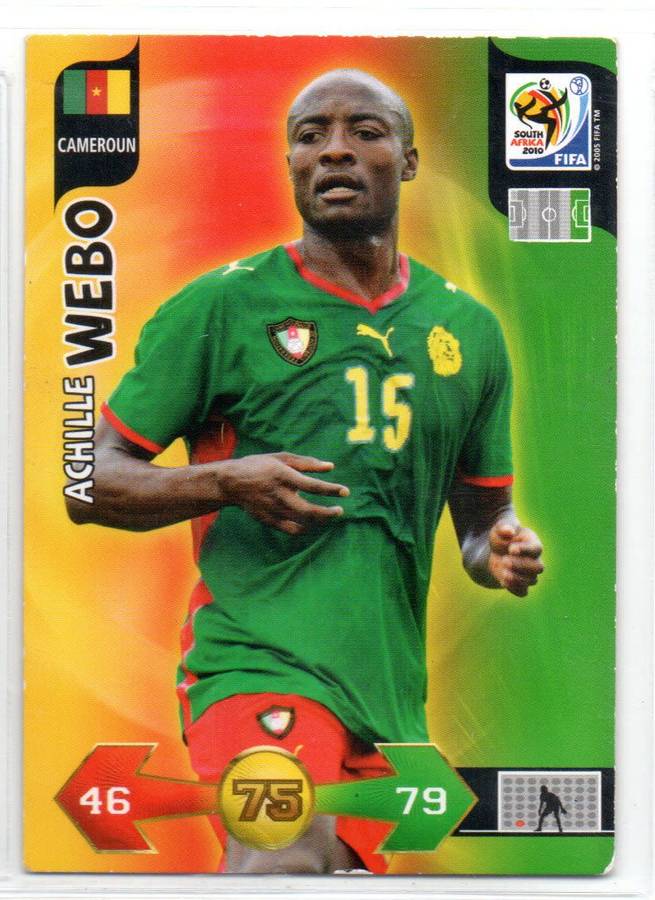 Panini FIFA World Cup 2010 / XL Adrenalyn - Cameroun - 2 Cards