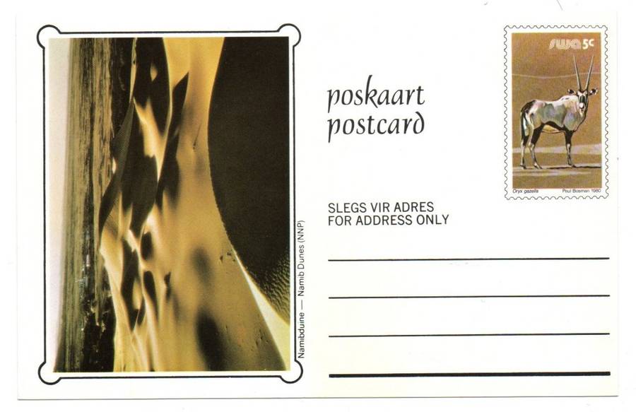 South-West Africa 10 Postcard Set