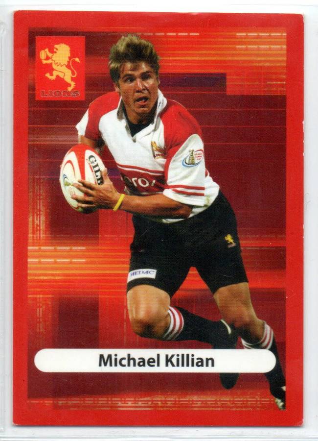 Big Ball Rugby Trading Cards 2009 Currie Cup Lions - Michael Killian