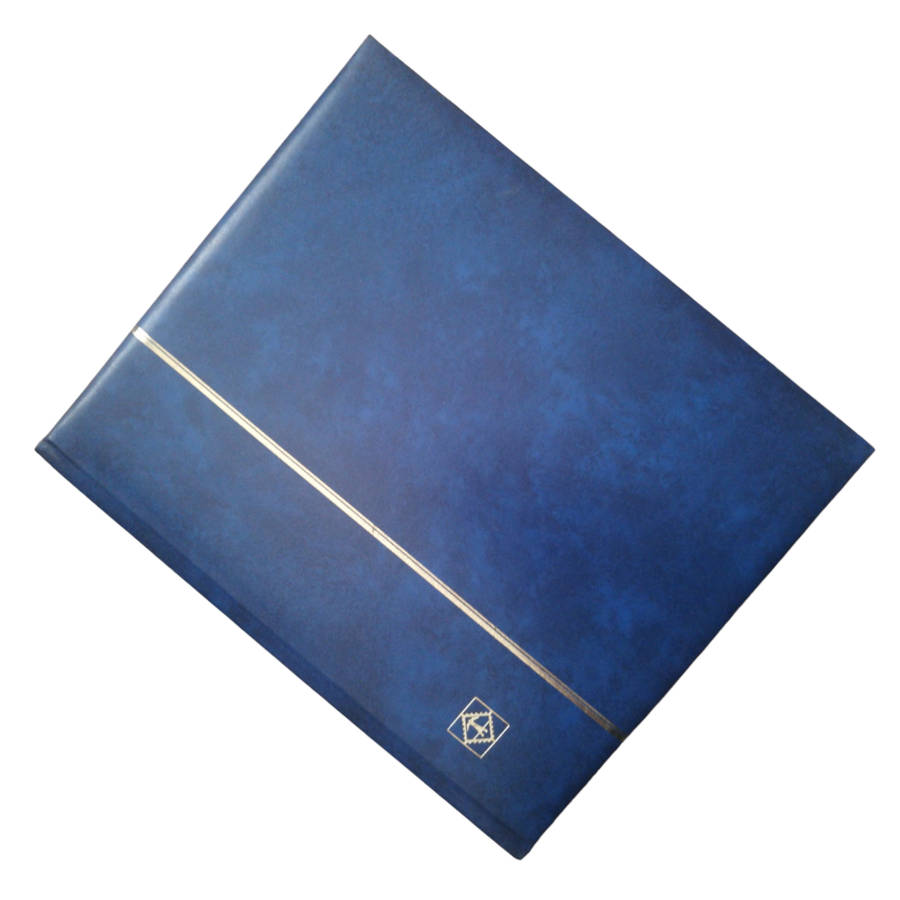 Lighthouse Blue 16 Page / 32 Side (White) Stockbook