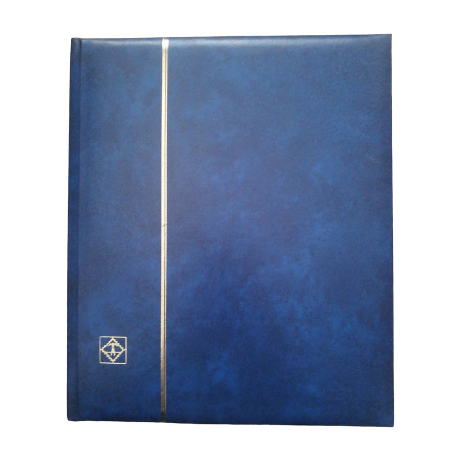 Lighthouse Blue 16 Page / 32 Side (White) Stockbook