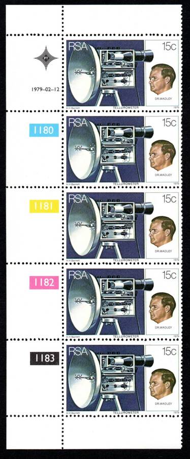 RSA 1979/2/12 Invention of the Tellurometer Control Blocks