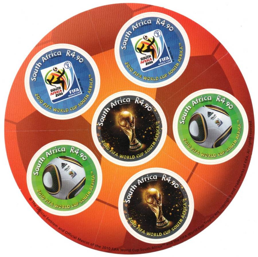 RSA 2010/06/11 FIFA World Cup Sheetlet