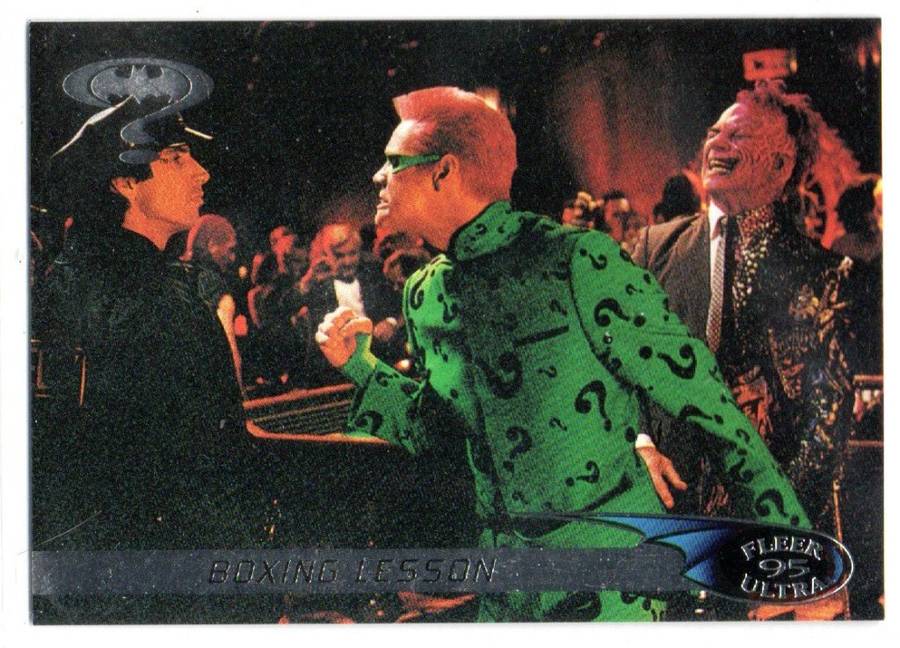 Fleer Ultra 95 DC Comics Batman Forever  - 72 Boxing Lesson