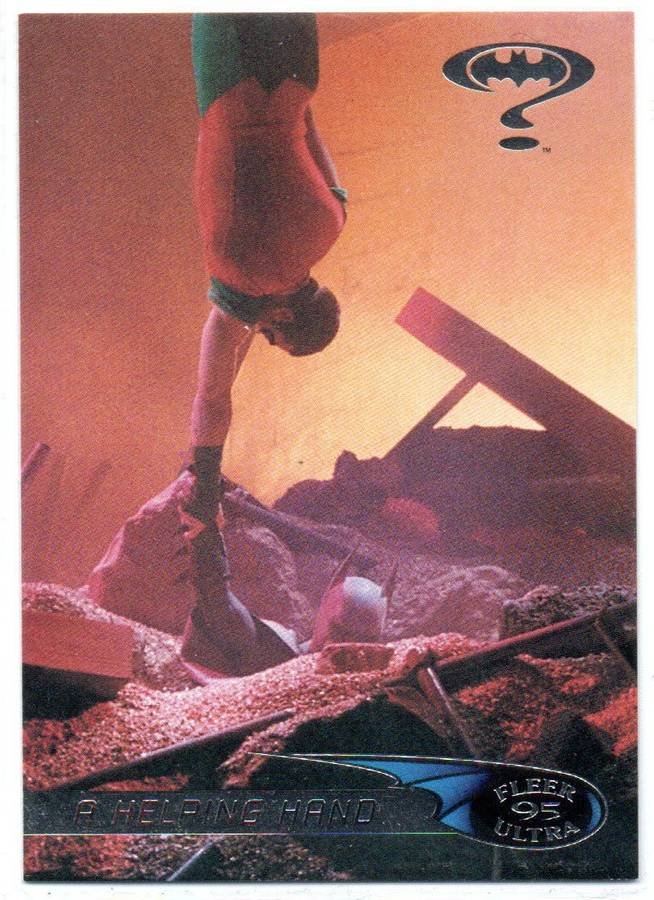 Fleer Ultra 95 DC Comics Batman Forever  - 94 A Helping Hand