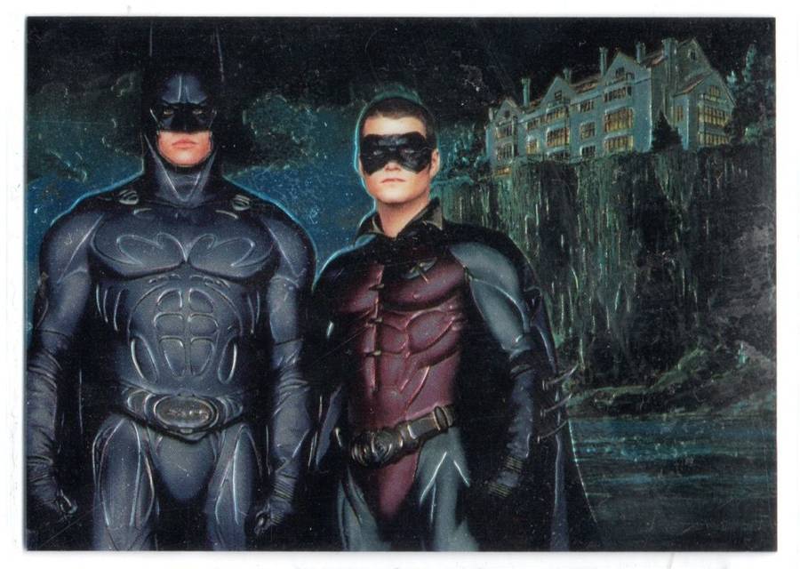 Fleer Ultra 95 DC Comics Batman Forever  - 6 Batman and Robin Animaction