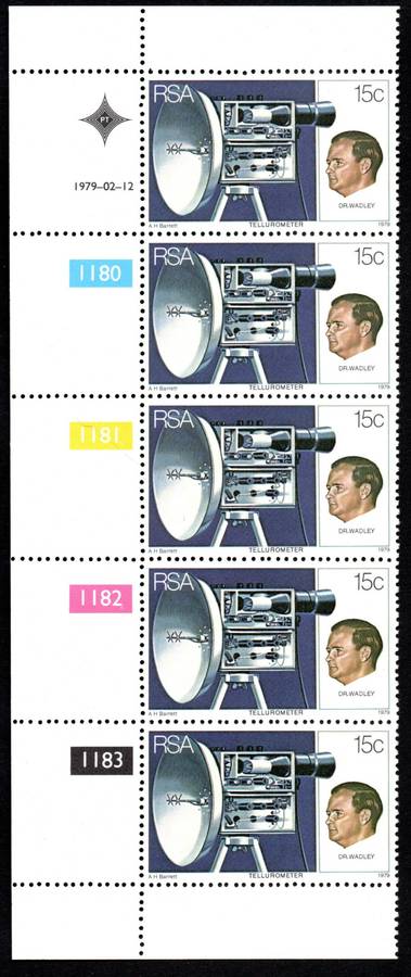 RSA 1979/02/12 Invention of the Tellurometer Control Blocks
