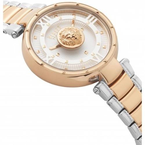Women`s Versus Versace Medusa Moscova Two Tone Watch