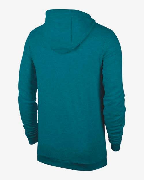 Nike Men`s Dri Fit Full Zip Training Hoodie Green CJ4317-379 - Size Medium