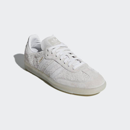 ADIDAS Men`s Samba OG Shoes Crystal White/Chalk Pearl S18 B96324 - Size 7