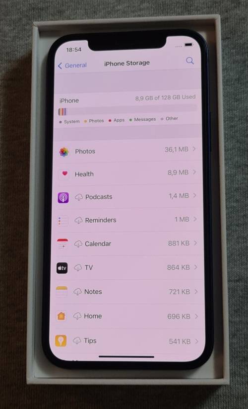 Apple iPhone 12 128GB - Blue - Mint Condition
