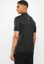 LIFE`S LOTTO Men`s Wren Polo T-Shirt Black T2902 - Large