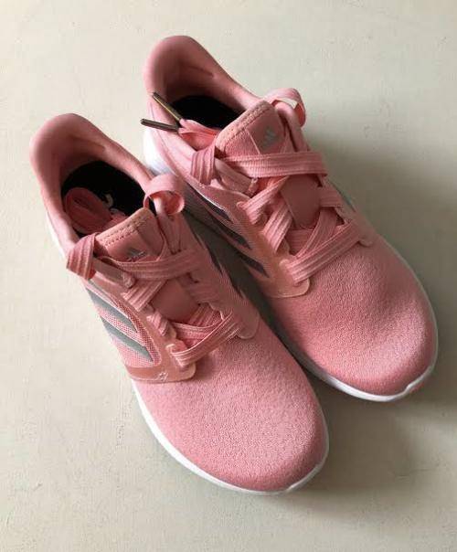 Women`s ADIDAS Edge Lux 3 Shoes Glow Pink/Silver Metallic/Cloud White EG1293 - Size 6