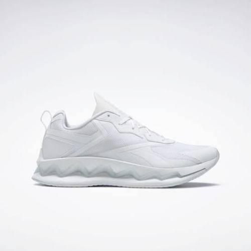 REEBOK Unisex ZIG Elusion Energy Shoes White/Dynamic Blue/White FV3842 - Size 9