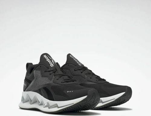 REEBOK Women`s ZIG Elusion Energy White/Black/Silver Met. FV6296 - Size 8.5