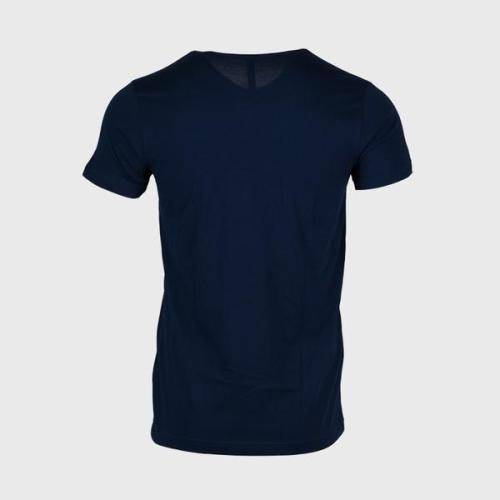 ADIDAS Men`s V-Neck Tee Collegiate Navy CL2120 - Size XXL (Double Extra Large)
