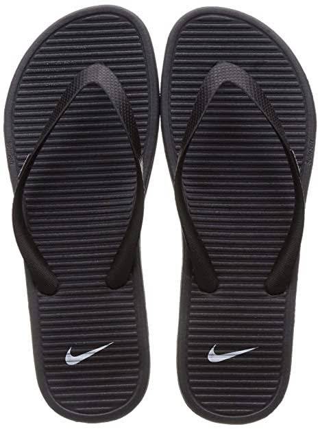 NIKE Men`s Solarsoft Thong 2 Black 488160 011 - Size 11