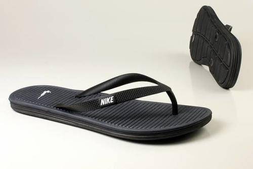 NIKE Men`s Solarsoft Thong 2 Black 488160 011 - Size 11