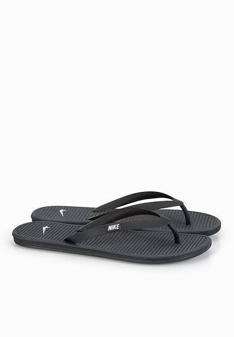 NIKE Men`s Solarsoft Thong 2 Black 488160 011 - Size 11
