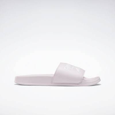 REEBOK Unisex Classic Slides Pixel Pink/White/White EH0415 - Size 10