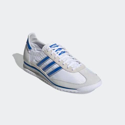 ADIDAS Unisex SL 72 Shoes Cloud White/Blue/Grey One FV9782 - Size 6