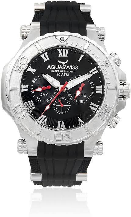 *Retail R18399* Aquaswiss Men`s Bolt 5H Watch
