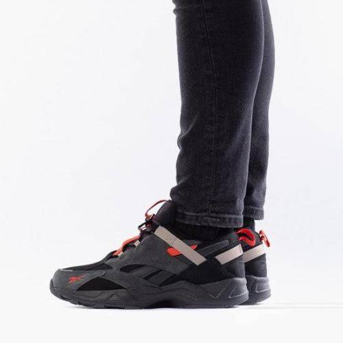 REEBOK Men`s Aztrek 96 Adventure Shoes Graphite/Grey/Black EG8917 - Size 11