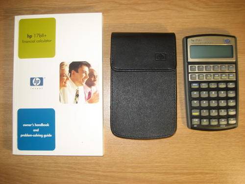 HP 17bII+ Financial Calculator