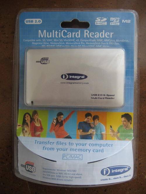 Integral MultiCard Reader