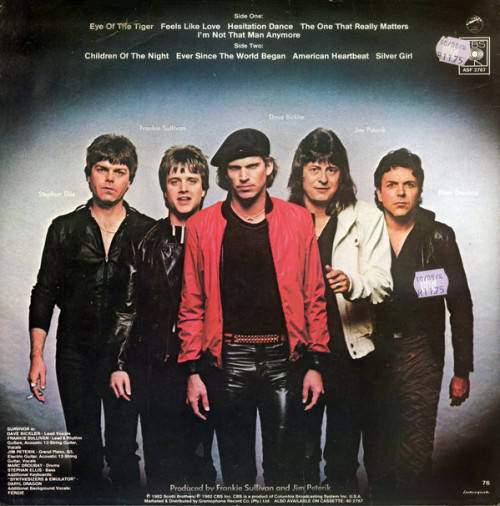 Survivor  Eye Of The Tiger - Survivor  Eye Of The Tiger - (VG)(NM)