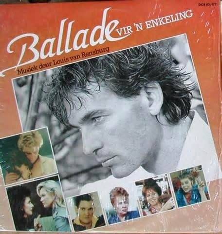 Ballade vir n enkeling - Louise van rensburg - DCB(O) 177 - (NM)(VG)