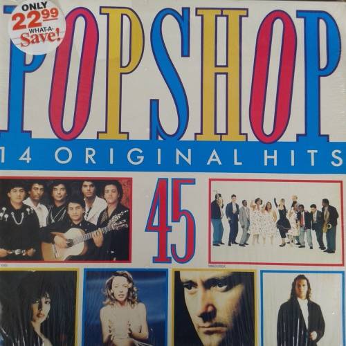 POP SHOP 45 -  Music For Pleasure  PS 45 - (VG)(VG) LP