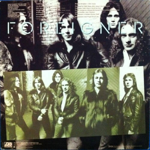 Foreigner  Double Vision -  Atlantic  SD 19999 - (VG+)(NM) LP