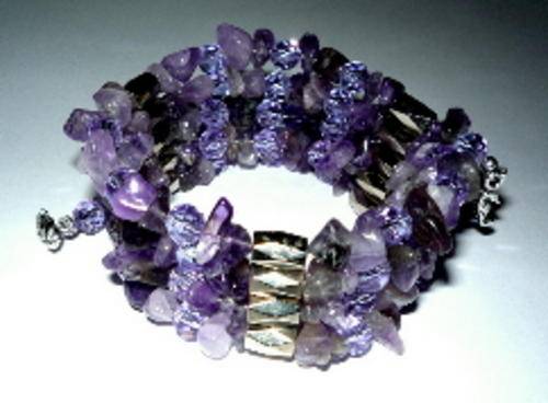 Amethyst Magnetic Necklace/Bracelet