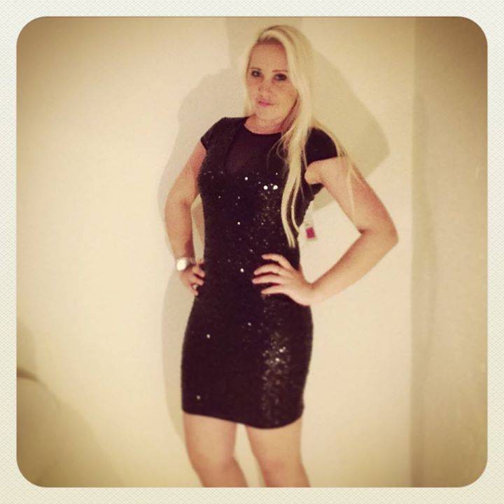 YDE - GORGEOUS BLACK SEQUIN DRESS