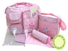 New 4 piece baby bag sets in pink