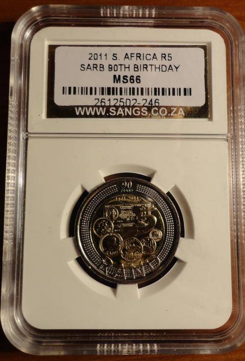 2011 SARB 90th ANNIVERSARY - SANGS GRADED MS66