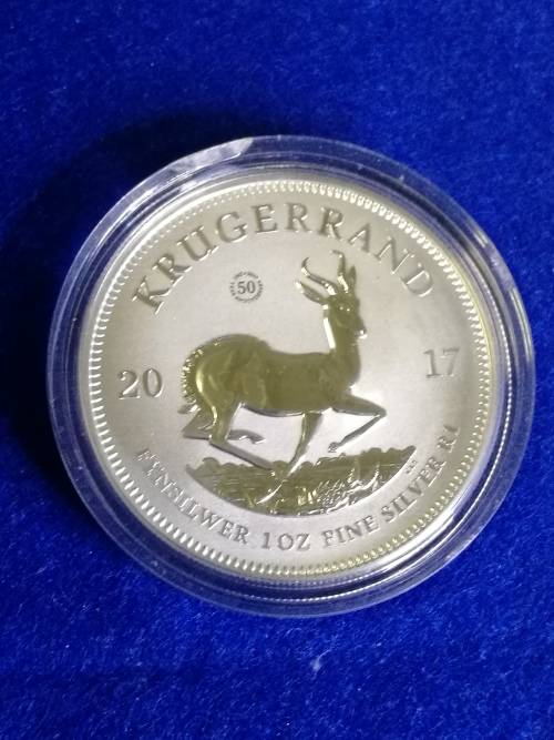KRUGER RAND FINE 1 OZ SILVER