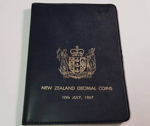 NEW ZEALAND DECIMAL COINS,10TH JULY 1967