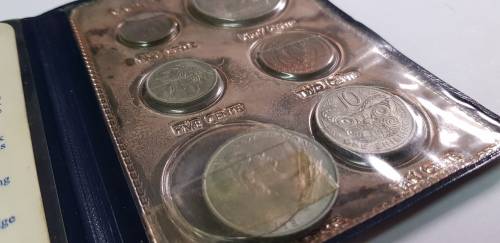 NEW ZEALAND DECIMAL COINS,10TH JULY 1967