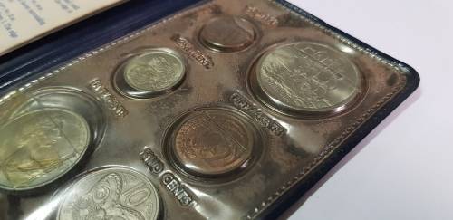 NEW ZEALAND DECIMAL COINS,10TH JULY 1967
