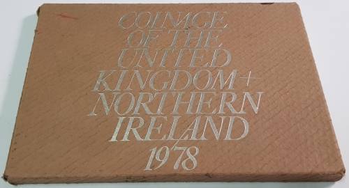 COINAGE OF THE UNITED KINDOM+NORTHERN IRELAND 1978