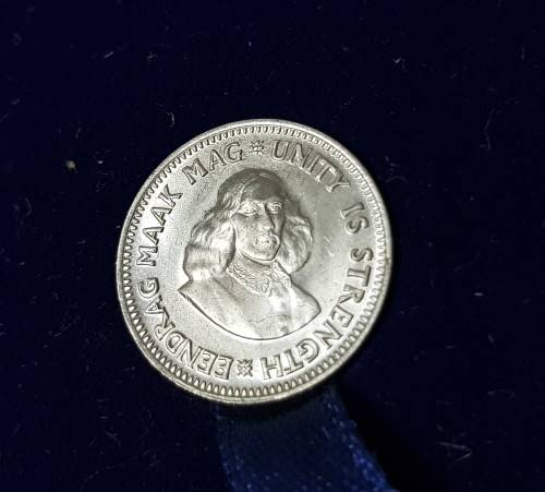 SOUTH AFRICAN 2 1/2 C PROOF COIN,PERFECT CONDITION