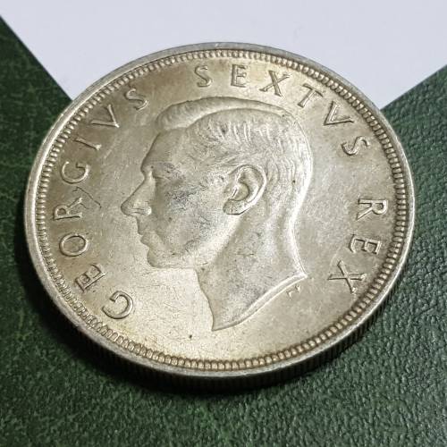 SOUTH AFRICAN 1950 5 SHILLING