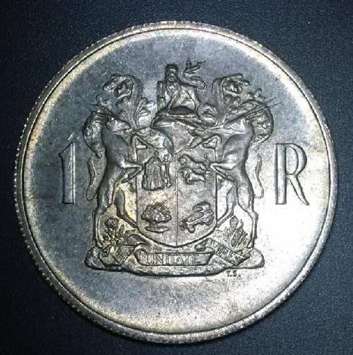PROOF R1 SOUTH AFRICA 1969 # LOW R1 START