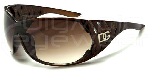 Brown Oversized Women DG Sunglasses Brand New