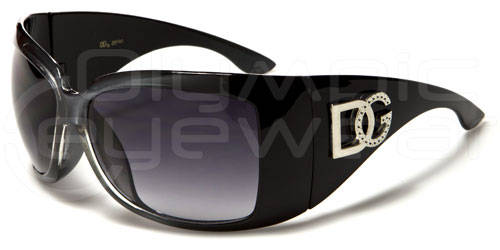 Grey & Black Oversized Womens DG sunglasses Brand New